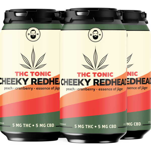 THC Tonic Cheeky Redhead – 4 Pack